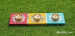 Triple Diya Bar – Pink, Yellow & Teal Lotus Tealights - view 1
