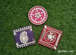 Tripat Fridge Magnet Set of 3 – Round & Square Mirror Lippan - view 1