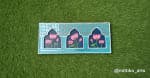 Triple Lotus Jharokha Wall Panel – Teal & Navy - view 1
