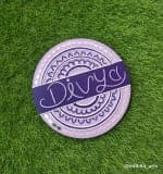 Lavender Mandala Kids Nameplate – Modern Calligraphy - view 1