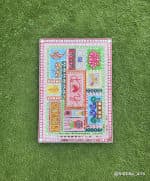 Pink Storyboard Wedding Frame – Pastel Motif Tile Grid - view 1